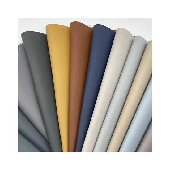 Pelle di silicone organico ecologica traspirante impermeabile a trama semplice