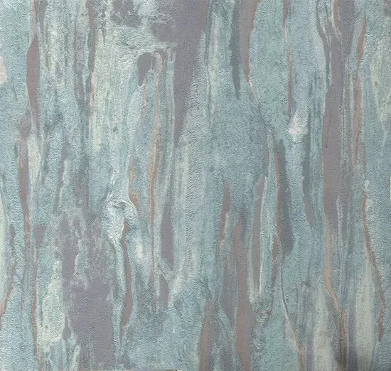 Carta da parati floreale in rilievo di grandi dimensioni con foglie dorate, stile tropicale, impermeabile alla muffa