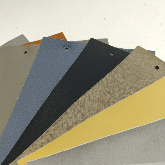 Pelle di silicone PVC di alta qualità per divani, mobili e auto