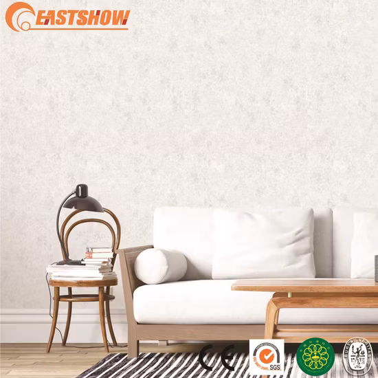 Carta da parati con texture in cemento 3D, decorazione floreale per la casa con texture profonda